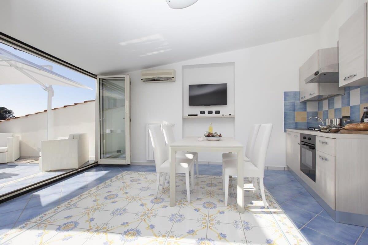 Ferienwohnung Tetto Bianco Massa Lubrense Exterior foto